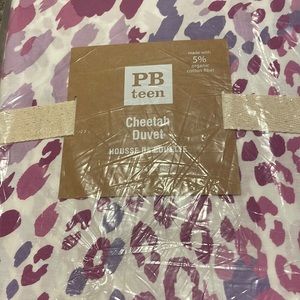 PB Teen Cheetah twin duvet